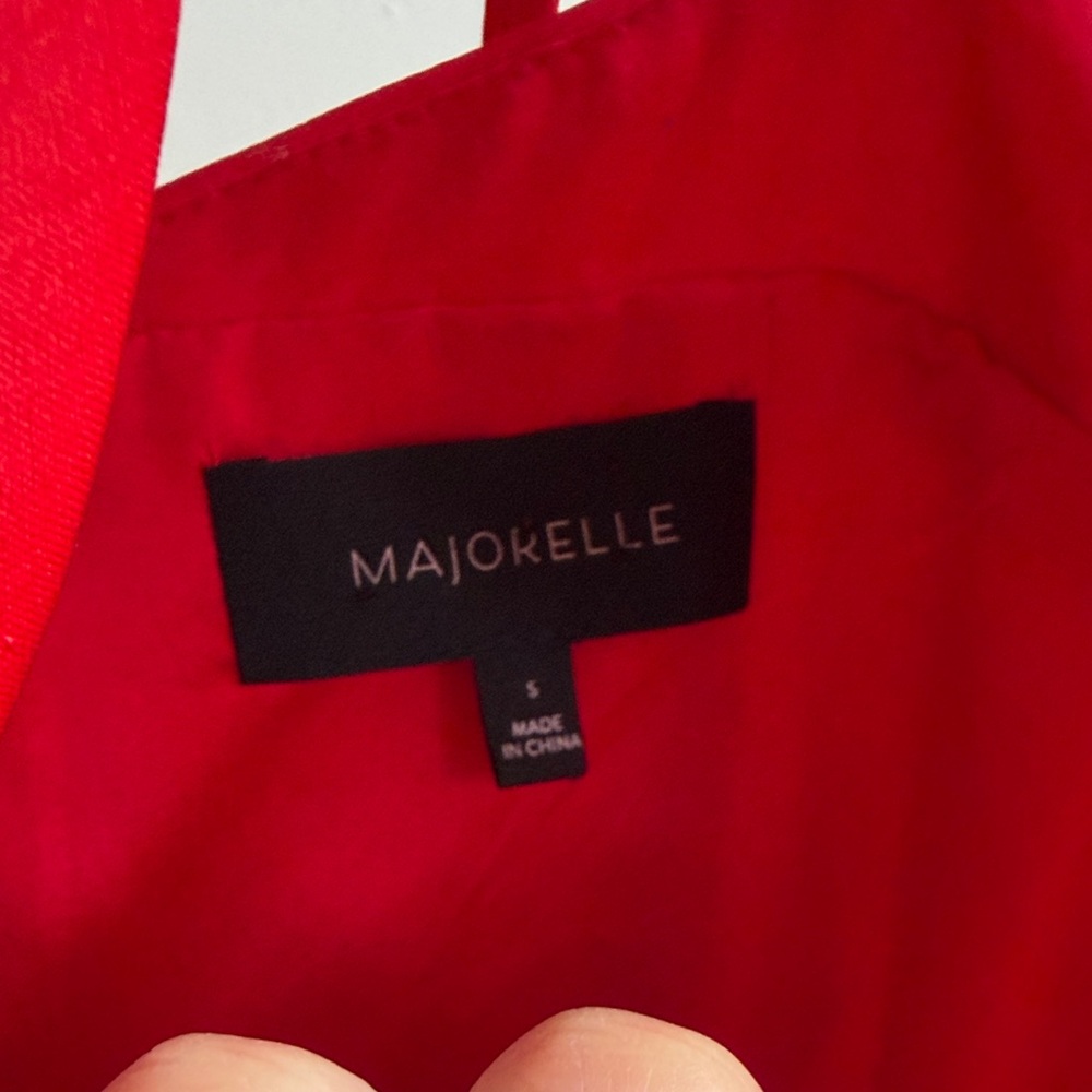 MAJORELLE Marsha Mini Dress in Red - Picture 7 of 14